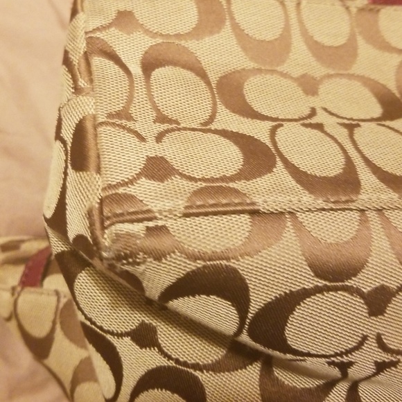 Coach, Jacquard Signature Stripe Tote,F28504 Style - Picture 8 of 8